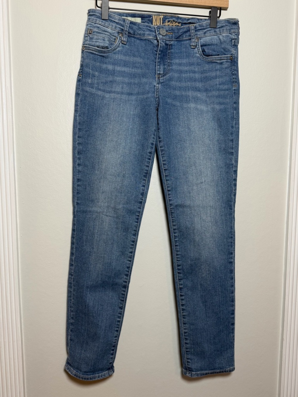 Kut from the Kloth Katy Boyfriend Jeans Womens Size 6 Medium Wash